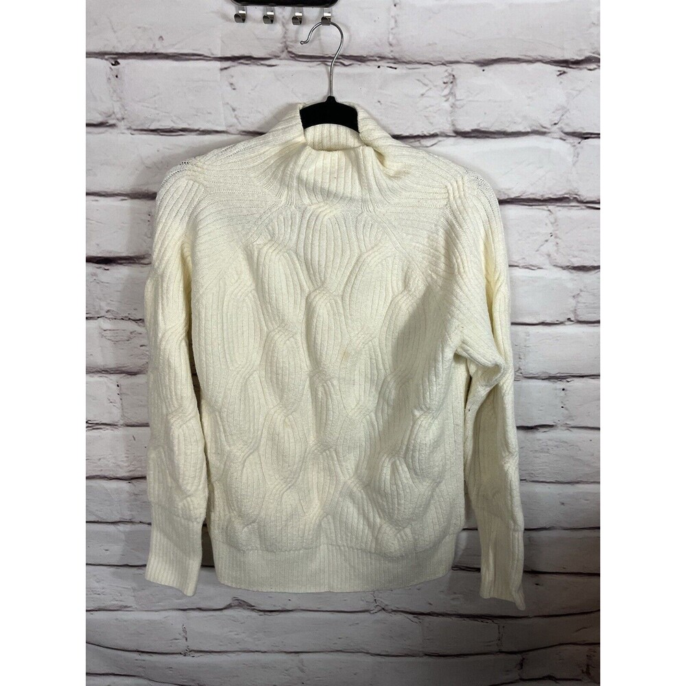 Amazon Essentials Womens Size M White Long Sleeve Sweater